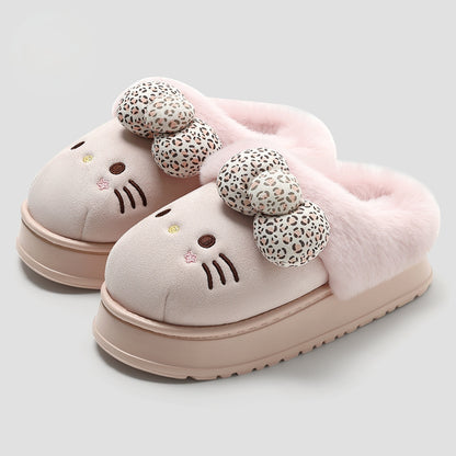 Cozy Kitty Couture Slippers